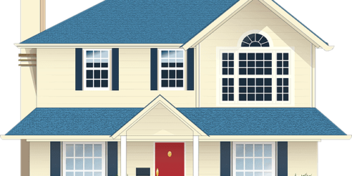 dom jednorodzinny - grafika