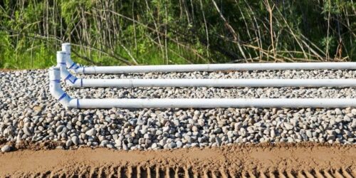 rury doprowadzająca wodę