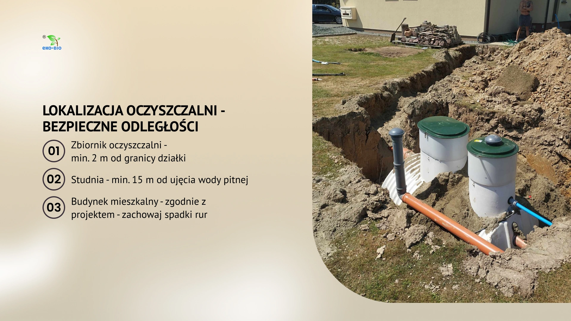 Lokalizacja oczyszczalni - bezpieczne odległości