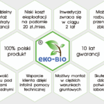 Przydomowa oczyszczalnia biologiczna EKO-BIO 2500 l do 5 osób z poletkiem rozsączającym