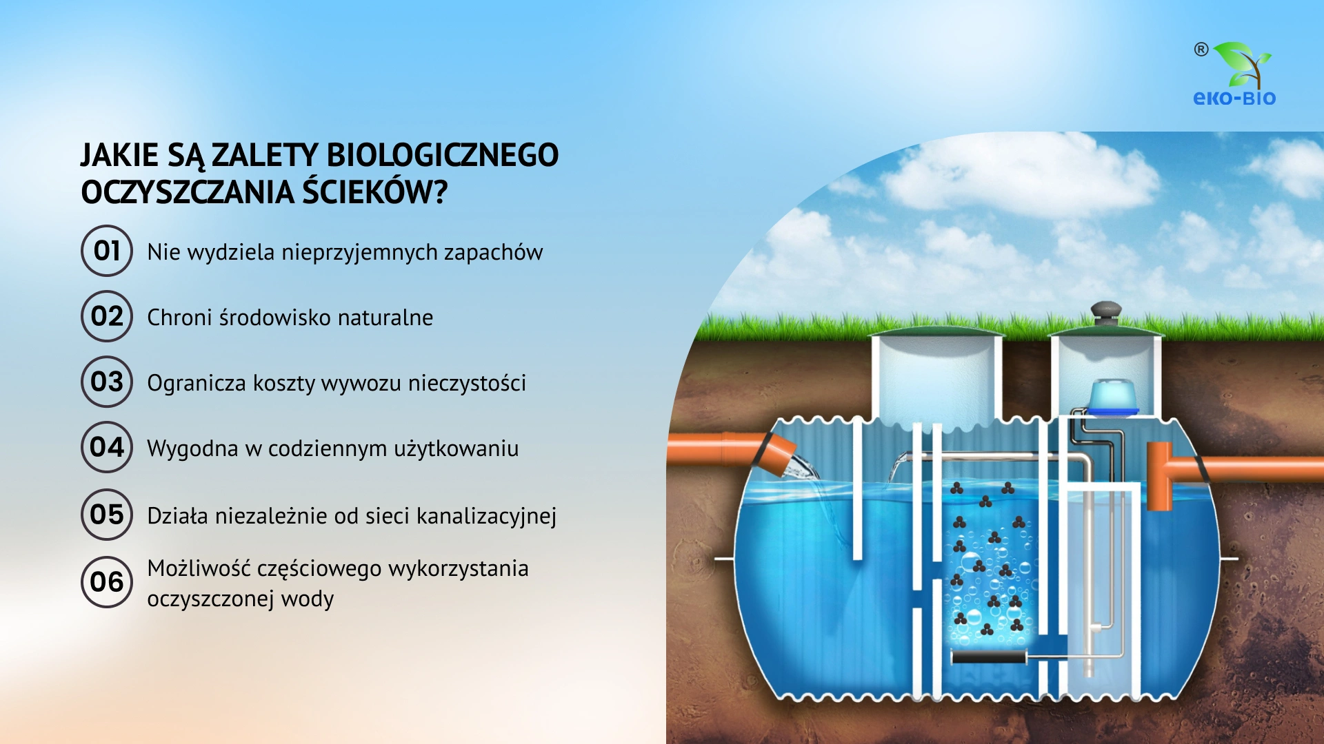 Jakie są zalety biologicznego oczyszczania ścieków?